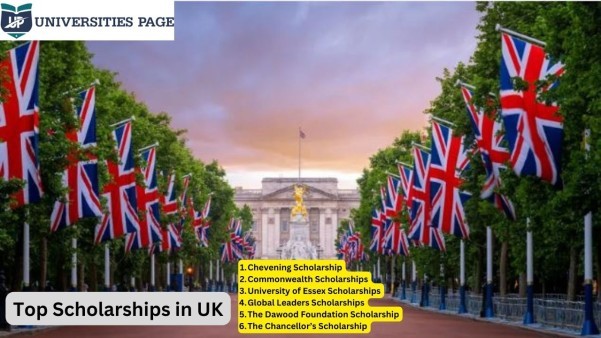 top scholarships in UK